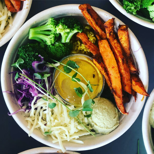 Curried Sweet Potato Bowl (Vegetarian)