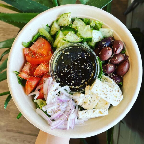 The Greek Salad (Vegetarian)