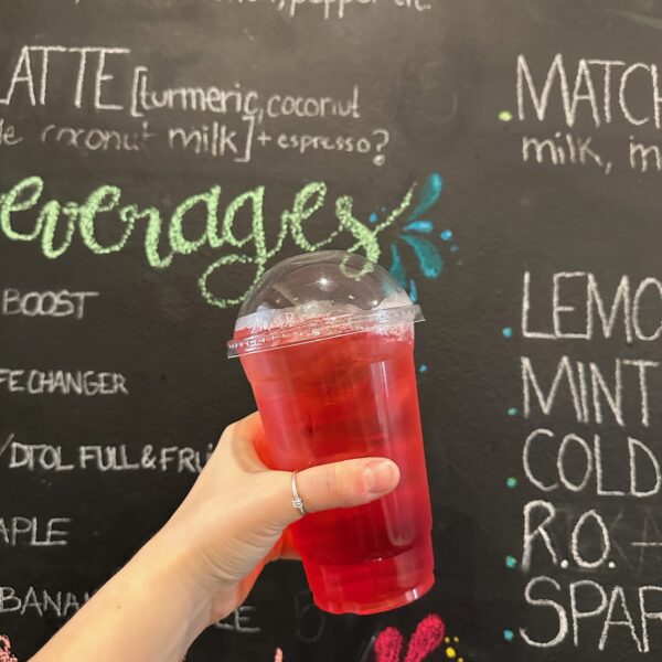 Iced Hibiscus Tea (Game Changer)