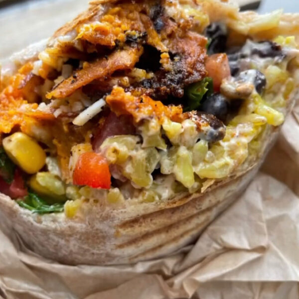 Roasted Sweet Potato Burrito